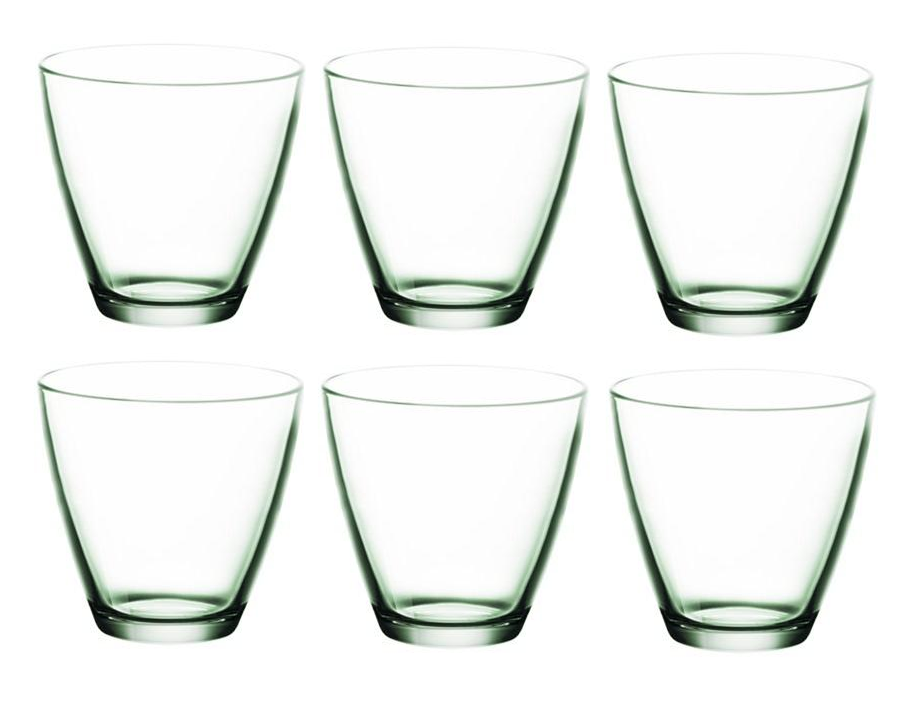Bitz Waterglas Groen 26 cl - 6 Stuks